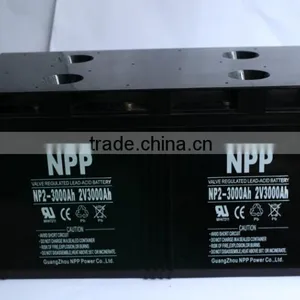 Solar Battery AGM Lead Acid Battery 2v3000ah for Electric Starting thumbnail-2