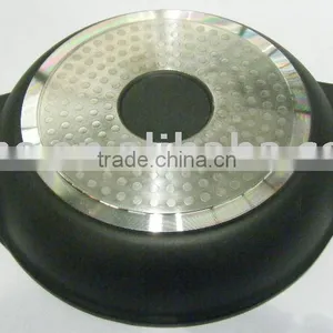 20cm Die Cast Aluminium Fry Pan With Two Side Handle and Induction Bottom thumbnail-1
