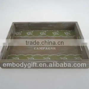 Hot Sales Simple Design Wooden Animal Tray Plate thumbnail-1