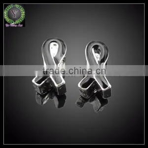 Wholesale Nice Metal Big Hole Spacer Beads Craft Jewelry Finding Charms DIY thumbnail-1