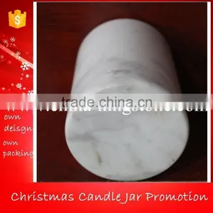 Carrara White Marble Jars,White Marble Jars,Marble Soy Candle Holder Quality Choice thumbnail-3