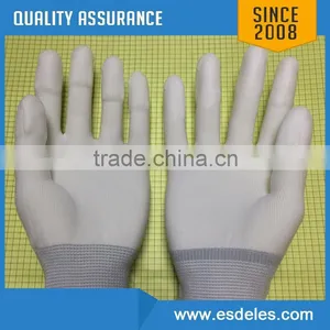 Competitive Price Antistatic pu Fingertips Carbon Gloves thumbnail-2