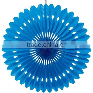 Hot Sale!!!!round Tissue Paper Fan for Party Wedding Decorations thumbnail-1