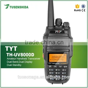 10W Long Range Walkie Talkie TYT TH-UV8000D Handheld 16CH Transceiver Quality Choice thumbnail-1