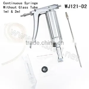 Metal Automatic Self Refiling Vaccinator, Continuous Syringe Without Glass Tube ,WJ121-1 thumbnail-3