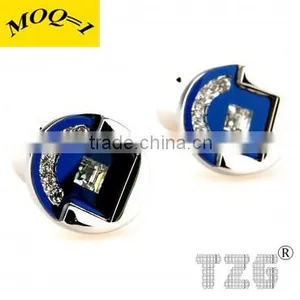 TZG00141 Fashion Stone Cufflink thumbnail-1