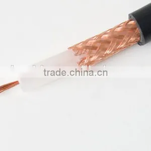 Foam PE Insulation PVC Jacket Impedance 75 Ohm CCTV Cable thumbnail-1