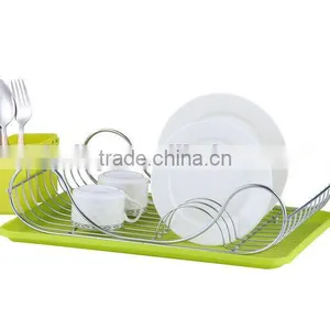 LBY Kitchen Dish Rack Plate Rack Dish Storage With Tray and Cutlery Holder thumbnail-1