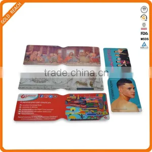 Business Card Use and Crystal PVC Material Plastic Card Holder thumbnail-1