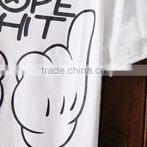 China Wholesale Breathable Organic Cotton Fancy Printed Teen Girl t Shirt thumbnail-6