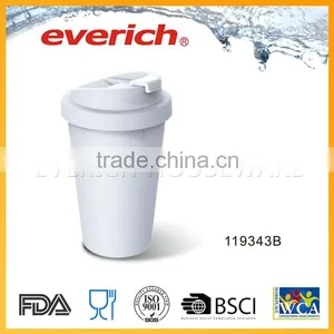 Resist High Temperature Eco-friendly Large Plastic Cup With Straw thumbnail-1