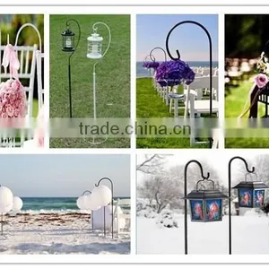 Decorative Metal Shepherd Hook for Wedding and Party thumbnail-3