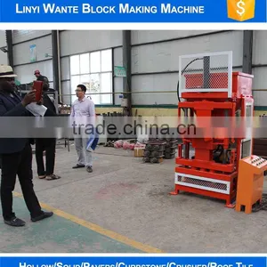 WT1-10 Interlocking Tijolos Ecological Brick Making Machine thumbnail-3