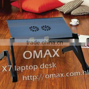 Portable Folding Breakfast Stand Adjustable Laptop Desk thumbnail-6