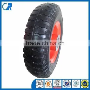 200x50 Flat Free Tire 8 Inch Foam Tire thumbnail-1
