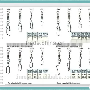 Chinese Fishing Tachke OEM Factory Fishing Swivel thumbnail-1