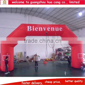 Inflatable Arch With LOGO Printing Air Sealed or Air Continuous Inflatable Archway/arch Door Produce and Sale thumbnail-1