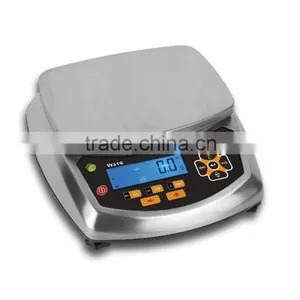 OIML Weighing Counting Scale Rs232c IP67 Waterproof, 304 Stainless Steel, Yellow/red/green/blue/white Color Backlight thumbnail-3
