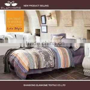 100% Cotton 133*72 40s*40s Fashion Reactive Printing Comforter Cover Set thumbnail-1