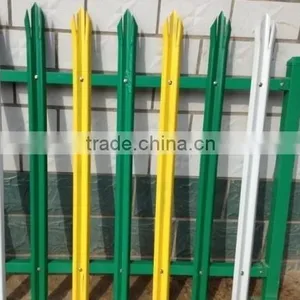 High Quality Steel Palisade Electric Security Fence thumbnail-1