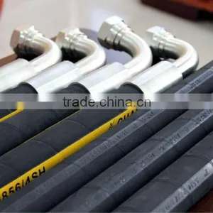 3/4 Inch DIN EN856 4SH 420 Bar High Pressure Hydraulic Hose thumbnail-3