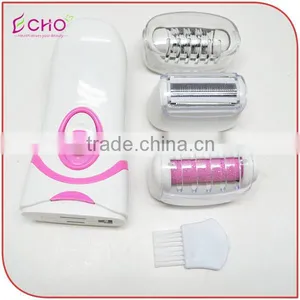 Electric 3 in 1 Lady Shaver Epilator and Pedicure Callous Remover for Skin Care thumbnail-3