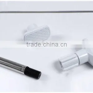 Mental Curved Shower Curtain Rod Shower Curtain Pole Curtain Pole With Rotating Rod thumbnail-3