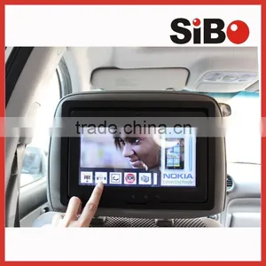 9" Screen Size and 16:9 Screen Type Car/Taxi Android Advertising Touch Screen Monitor thumbnail-1