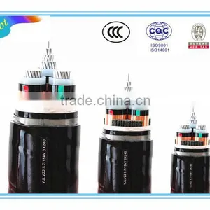Copper Conductor XLPE Insulated Armored Electric Power Cable 0.6/1kV 25mmm 50mm 100mm 120mm 150mm thumbnail-4