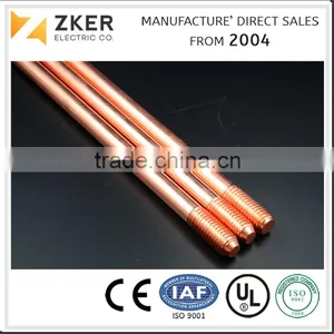 Xinchang Shaoxing China Best Good Quality Copper Plate Steel Earth Rod thumbnail-1