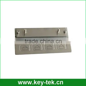 4 Keys Vandal Proof IP65 Function Keypad thumbnail-1