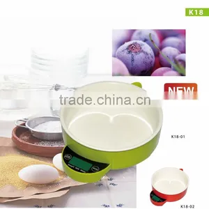 Milk/Water Digital Kitchen Scale With 5kg/11lbs Maximum Capacity With Bowl thumbnail-1