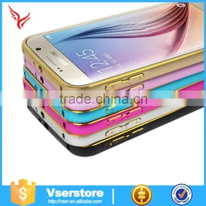 Best Sellers for Samsung Galaxy s6 Edge Mobile Phone Metal Case Aluminum Bumper Covers Cases thumbnail-1