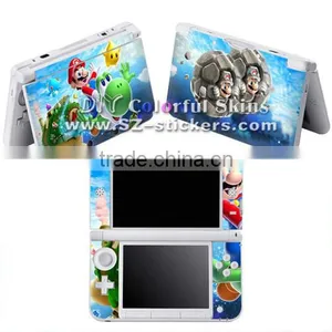 Hot Selling Vinyl Skin Sticker for Nintendo 3ds xl for Dsi xl for 3ds With Mario Designs thumbnail-2
