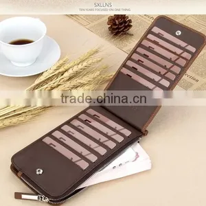 2015 Most Popular Fashion Hot Sell Leather Money Clip Credit Card Holder thumbnail-1