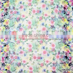 Hot Selling Fashion Multi-colored Dyed Embroidery Fabric/lace Fabric/mesh Fabric /colorful Fabric for Women's Dress thumbnail-2
