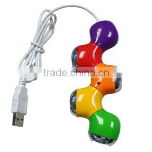 Flower-designed 4-port Usb 2.0 Hub for Promotions Business Gifts thumbnail-1