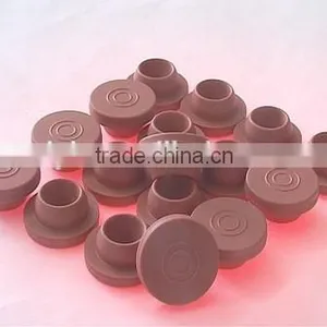 Red 20-B2 Antibiotics Butyl Rubber Stopper thumbnail-1