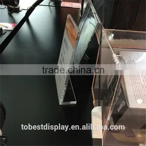Factory Wholesale Cheap Acrylic Label Holder, Display Supermarket Labels thumbnail-2
