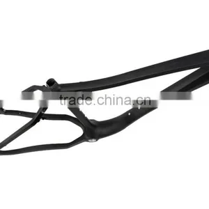 Chinese OEM Full Carbon Fat Bike Frame,26er Fat Mountain Bike Carbon Fiber Bicycle Frames thumbnail-3