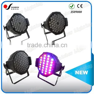 Amazing 54PCS 3W RGBW LED Par Light DMX 512 High Brightness for Stage Lighting thumbnail-1