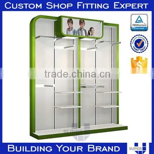 Steel Shelving Photo Exhibition Stands Display With Shop Fitting Hooks thumbnail-1