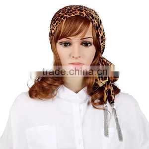 2015 New Design Chiffon Leopard Print Scarf,infinity Scarf thumbnail-2