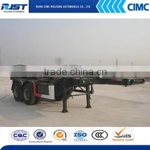 CIMC Two Axle Skeletal Semi Trailer thumbnail-1