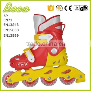 Wholesale Cheap Plastic Rubber Wheel Aggressive Inline Skate thumbnail-2
