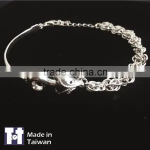 Hot 925 Sterling Silver Bracelet Lucky Fox Bracelet Jewelry thumbnail-3
