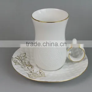 Drinkware Home Decor Coffee Cup, 120ml Ceramic Kawa Cup for Dogadan thumbnail-3