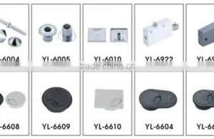 Bell Shape Plastic Office Desk Cable Grommet thumbnail-4
