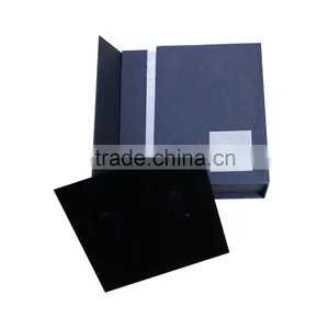 Paperboard Luxury Matte Black Gift Box thumbnail-1
