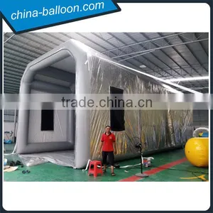 14m Giant Inflatable Spray Booth for Cars / Portable Paint Booth for Garage thumbnail-1